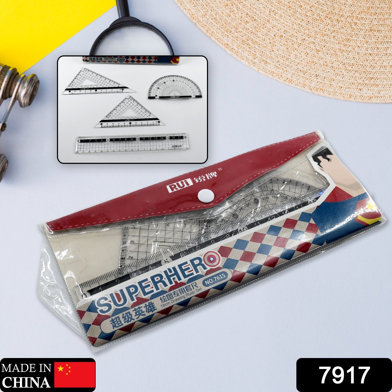 7917 4 Pcs/1 Set Geometry Ruler Straight Ruler Math Ruler Set School Rulers Kid Rulers Student Rulers 4 Piece Set Triangular Ruler Plastic Ruler Student Wave Clear Measuring Tools DeoDap 7917 4 Pcs/1 Set Geometry Ruler Straight Ruler Math Ruler Set School Rulers Kid Rulers Student Rulers 4 Piece Set Triangular Ruler Plastic Ruler Student Wave Clear Measuring Tools DeoDap